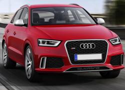 Audi Q3 2013 red color