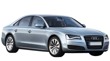 Audi A8 / Sedan / 4 doors / 2009-2013 / Front-right view