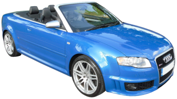 Audi RS4 Cabriolet / Convertible / 2 doors / 2006-2008 / Front-right view