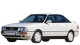 Audi 90 / Sedan / 4 doors / 1984-1991 / Front-left view