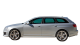 Audi RS6 Avant / Wagon / 5 doors / 2002-2010 / Left view