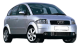 Audi A2 / Minivan / 5 doors / 2000-2005 / Front-right view