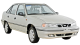 Daewoo Nexia / Sedan / 4 doors / 1995-1997 / Front-right view