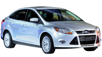 Ford Focus / Sedan / 4 doors / 2010-2012 / Front-right view
