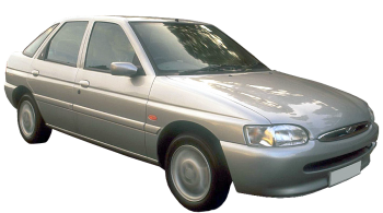 Ford Escort / Hatchback / 5 doors / 1995-2000 / Front-right view