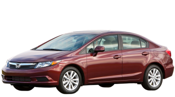 Honda Civic / Sedan / 4 doors / 2006-2011 / Front-left view