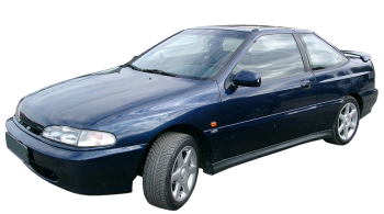 Hyundai Scoupe / Coupe / 2 doors / 1990-1996 / Front-left view
