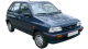 KIA Pride / Hatchback / 5 doors / 1995-2000 / Front-right view