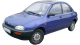 Mazda 121 / Sedan / 4 doors / 1993-2001 / Front-left view