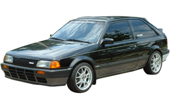 Mazda 323 Coupe / Coupe / 3 doors / 1997-1998 / Front-left view