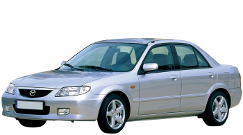 Mazda 323 Sedan / Sedan / 4 doors / 1997-2003 / Front-left view