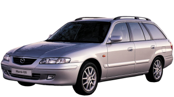 Mazda 626 Wagon / Wagon / 5 doors / 1999-2002 / Front-left view