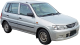 Mazda Demio / Minivan / 5 doors / 1998-2003 / Front-right view