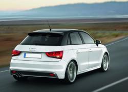 Audi A1 Sportback white color