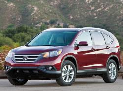 Honda CR-V red color