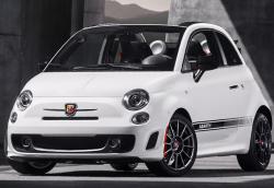 Fiat 500C Abarth 2013 white color
