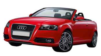 Audi A3 Cabriolet / Convertible / 2 doors / 2008-2012 / Front-left view