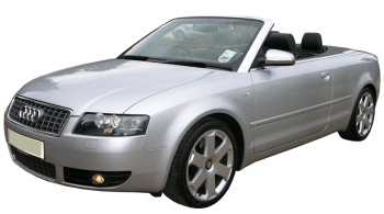 Audi S4 Cabriolet / Convertible / 2 doors / 2004-2008 / Front-left view