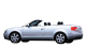 Audi A4 Cabriolet / Convertible / 2 doors / 2002-2008 / Left view
