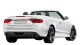 Audi A5 Cabriolet / Convertible / 2 doors / 2009-2013 / Back-right view