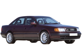 Audi 100 / Sedan / 4 doors / 1991-1994 / Front-right view
