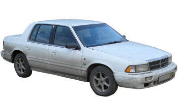 Chrysler Saratoga / Sedan / 4 doors / 1989-1995 / Front-right view