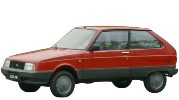 Citroen Axel / Hatchback / 3 doors / 1985-1989 / Front-left view
