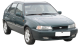 Daewoo Nexia / Hatchback / 5 doors / 1995-1997 / Front-right view