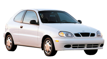 Daewoo Lanos / Hatchback / 3 doors / 1997-2003 / Front-right view