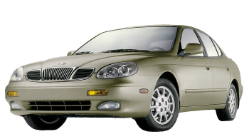 Daewoo Leganza / Sedan / 4 doors / 1997-2003 / Front-left view