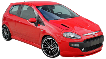Fiat Grande Punto / Hatchback / 3 doors / 2006-2011 / Front-right view