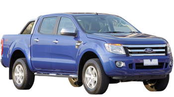 Ford Ranger Double Cab / Pick-up / 4 doors / 2011-2012 / Front-right view