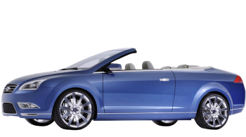 Ford Focus Coupe-Cabriolet / Convertible / 2 doors / 2007-2011 / Front-left view