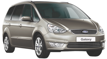 Ford Galaxy / Minivan / 5 doors / 2006-2012 / Front-right view