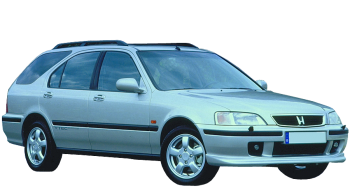Honda Aerodeck Estate / Wagon / 5 doors / 1995-1998 / Front-right view