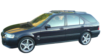 Honda Civic Aero Deck / Wagon / 5 doors / 1998-2001 / Front-left view