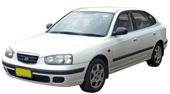 Hyundai Elantra / Hatchback / 5 doors / 2000-2006 / Front-left view