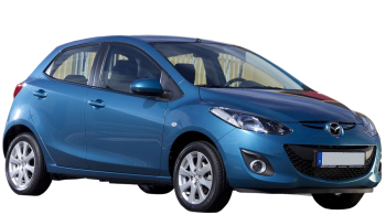 Mazda 2 / Hatchback / 5 doors / 2011-2013 / Front-right view