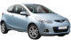 Mazda 2 / Hatchback / 3 doors / 2009-2013 / Front-right view
