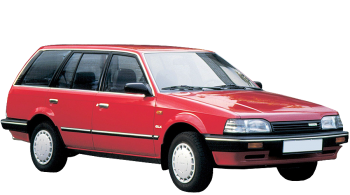Mazda 323 Estate / Wagon / 5 doors / 1990-1994 / Front-right view