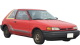 Mazda 323 / Hatchback / 3 doors / 1994-1997 / Front-right view