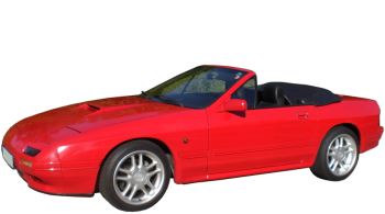Mazda RX-7 Cabriolet / Convertible / 2 doors / 1990-1992 / Front-left view